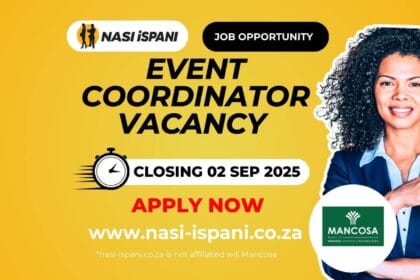 Event Coordinator Vacancy at MANCOSA PTY LTD
