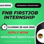 FNB FirstJob Internship 2025