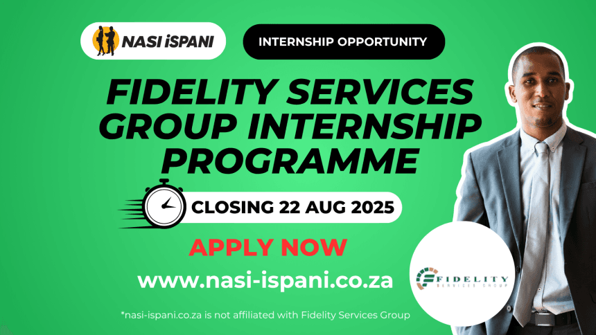 Business Management Internship at Fidelity Services