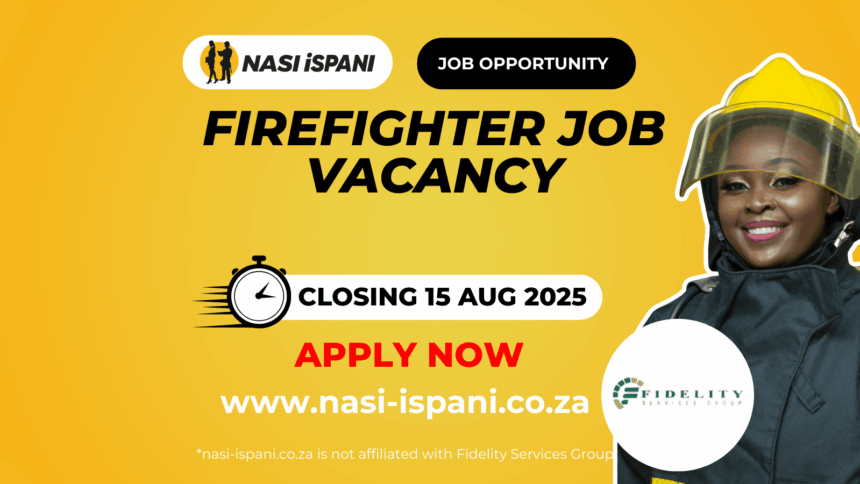 Firefighter Job Vacancy
