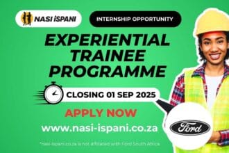 Ford South Africa Experiential Trainee Programme 2025