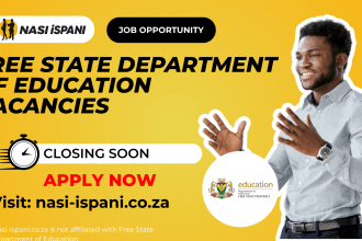 Free State Department of Education Job Vacancies