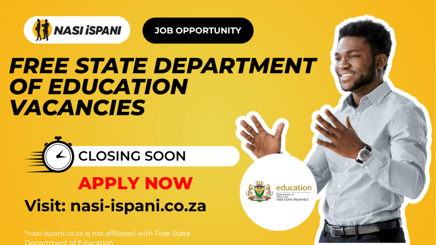 Free State Department of Education Job Vacancies