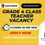 Grade 4 Class Teacher Vacancy at Broadacres Academy
