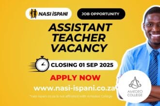 Grade R Assistant Teacher Vacancy at Amedeo College