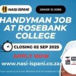 Handyman Vacancy at Rosebank College