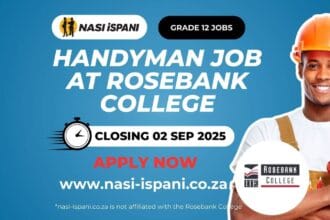 Handyman Vacancy at Rosebank College