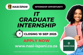 IT Graduate Internship at MANCOSA PTY LTD