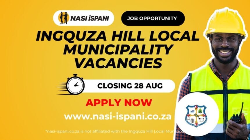 Ingquza Hill Local Municipality Vacancies