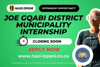 Joe Gqabi District Municipality Internship Programme