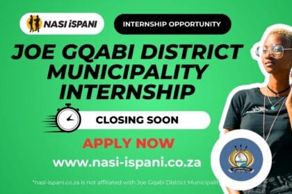 Joe Gqabi District Municipality Internship Programme