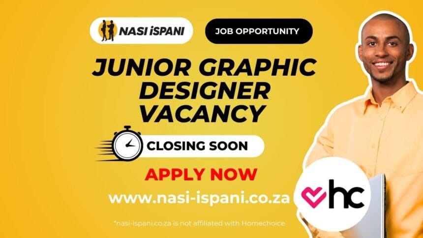Junior Graphic Designer Vacancy at Homechoice