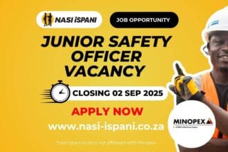Junior Safety Officer Vacancy at Minopex