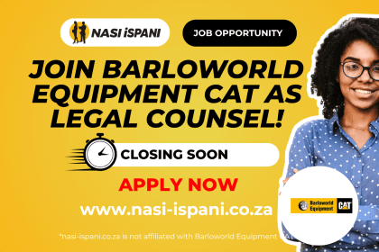 Legal Counsel Vacancy at Barloworld Equipment CAT