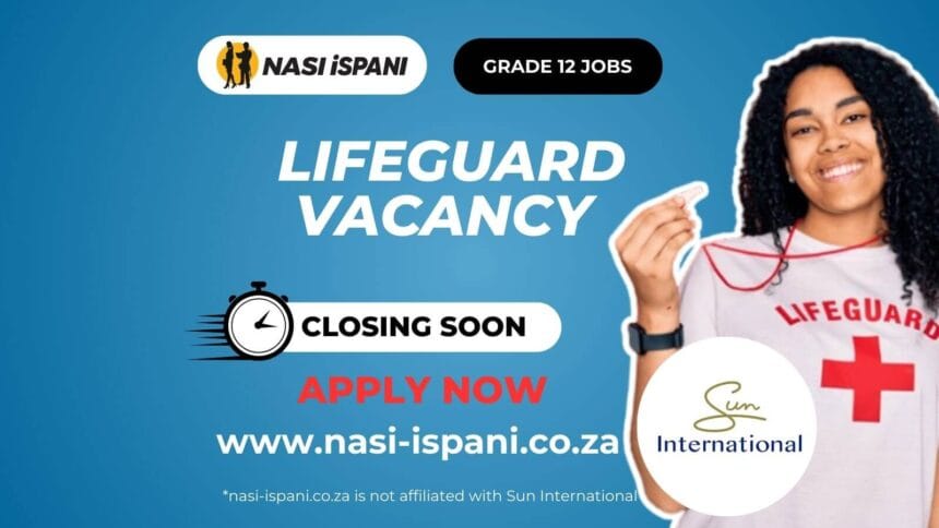 Lifeguard Vacancy at Sun International