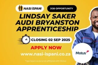 Lindsay Saker Audi Bryanston Apprenticeship Programme