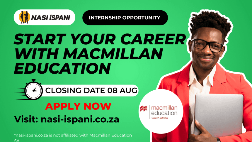 Macmillan Education SA Customer Service Internships 2025 / 2026