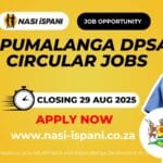 Mpumalanga DPSA Circular Jobs