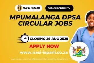 Mpumalanga DPSA Circular Jobs