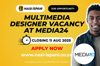 Multimedia Designer Vacancy at Media24