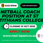 Netball Coach Position at St Stithians College