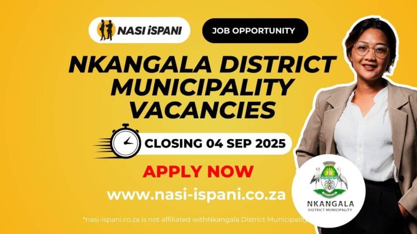Nkangala District Municipality Vacancies