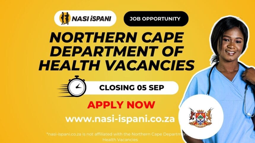 Northern Cape Department of Health Vacancies