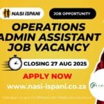 Operations Admin Assistant Job Vacancy