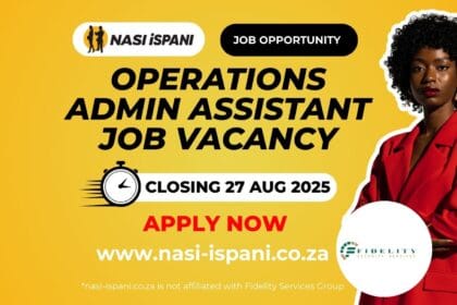 Operations Admin Assistant Job Vacancy
