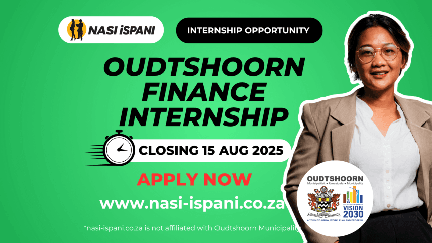 Oudtshoorn Municipal Finance Management Internship 2025