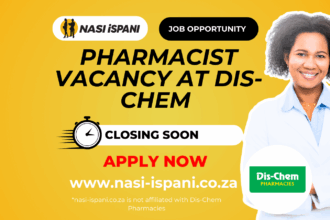 Pharmacist Job Opportunity at Dis-Chem Pharmacies