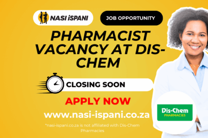 Pharmacist Job Opportunity at Dis-Chem Pharmacies