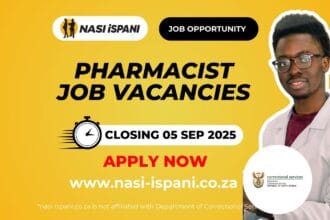 Pharmacist Job Vacancies at the Department of Correctional Services