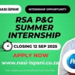 RSA P&G Summer Internship 2025