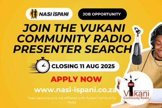 Radio Presenter Search at Vukani Community Radio