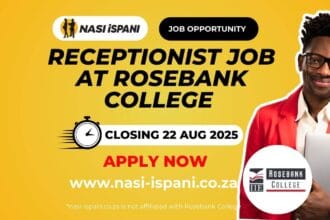 Receptionist Vacancy at Rosebank College