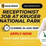 Receptionist Vacancy at the Kruger National Park