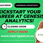 Recruitment Internship at Genesis Analytics 2025