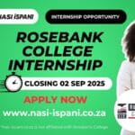 Rosebank College Internship Programme