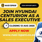 Sales Executive Used Vehicles Vacancy at Hyundai 