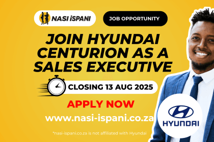 Sales Executive Used Vehicles Vacancy at Hyundai