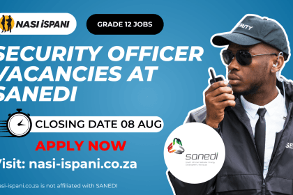 Security Officer Vacancies at SANEDI