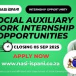 Social Auxiliary Work Internship Opportunities