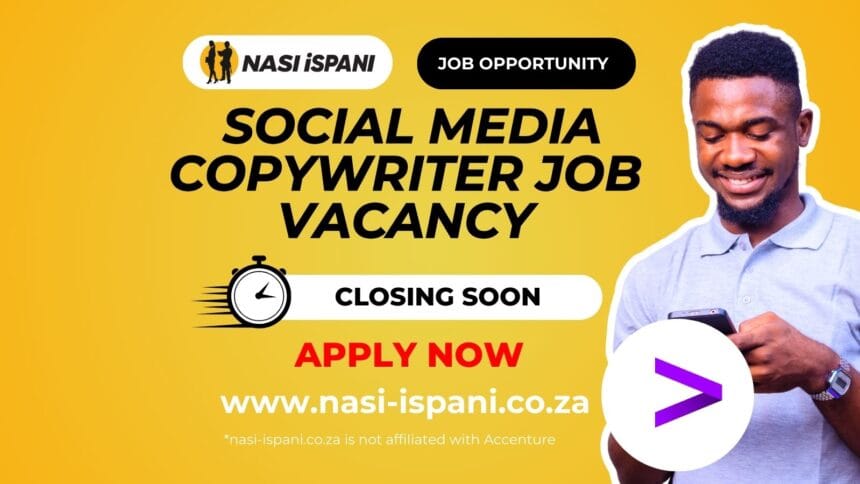 Social Media Copywriter Job Vacancy at Accenture