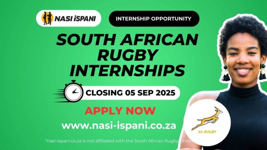 South African Rugby Union Graduate Internships