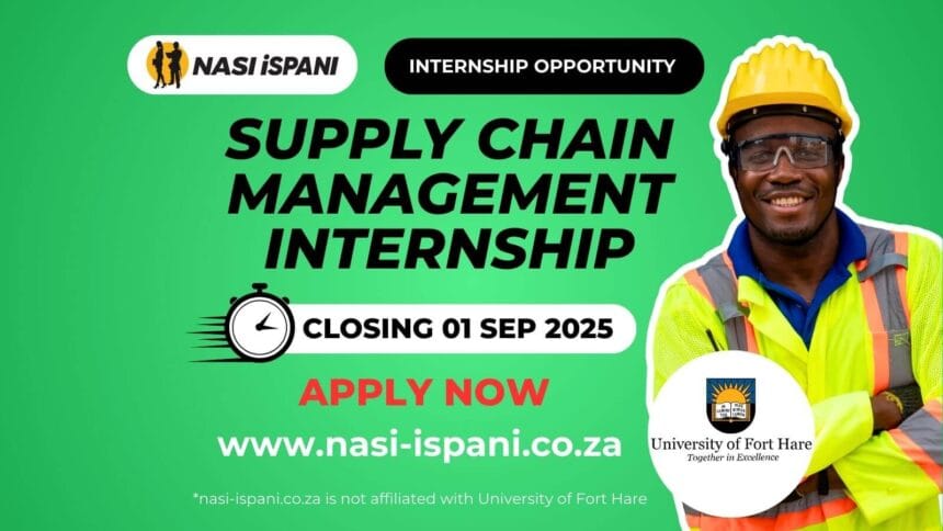 Supply Chain Management Internship Programme 2025