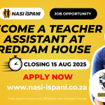 Teacher Assistant Vacancy at Reddam House Durbanville