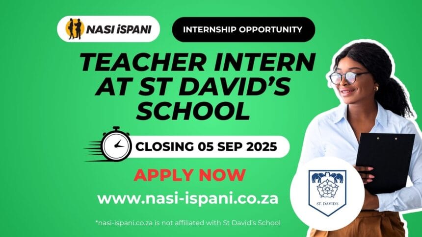 Teacher Intern at St David’s School