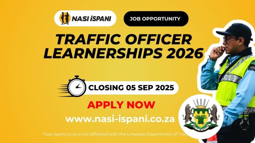Traffic Officer Learnerships 2025 / 2026