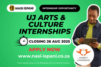 UJ Arts & Culture Internship Opportunities 2025-2026